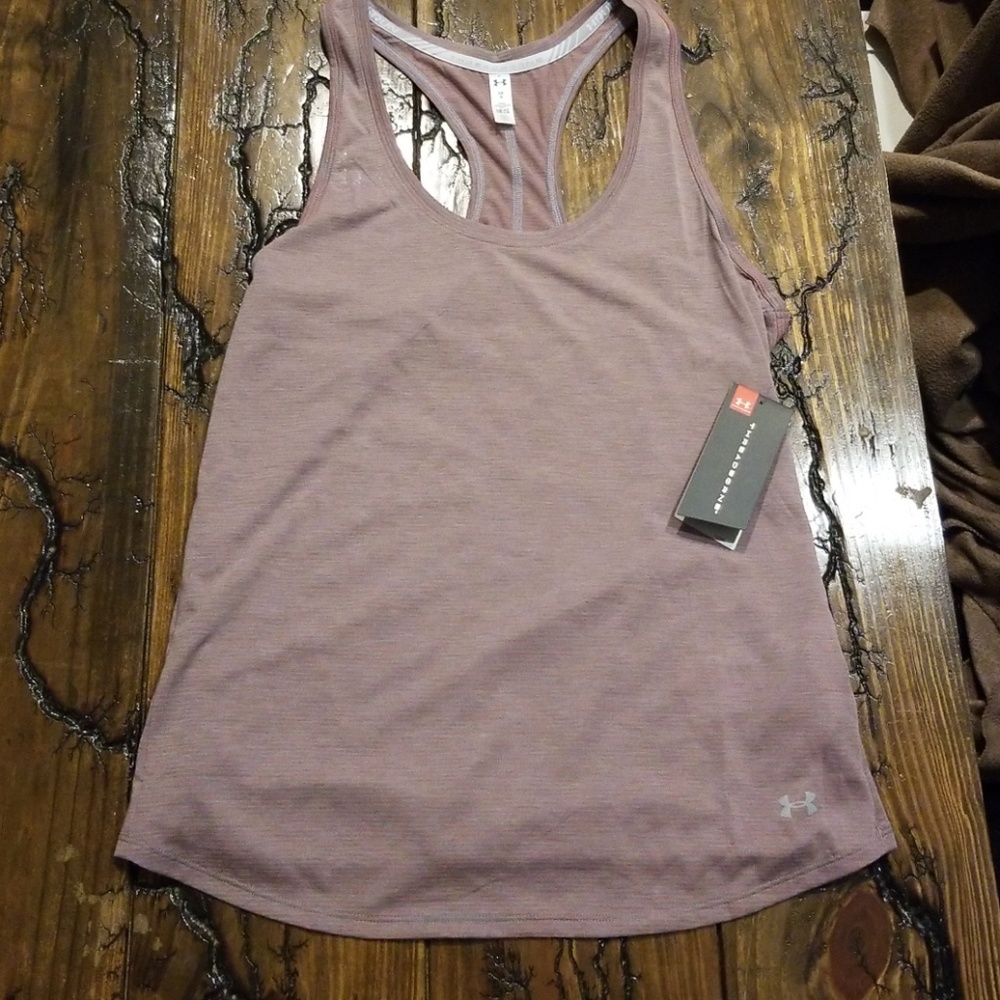 Large razorback tank underarmour. Brand new!